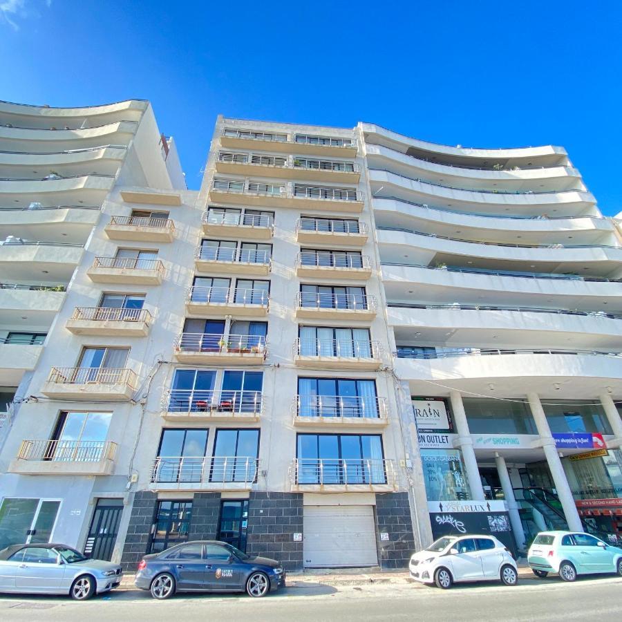 F2 - Lovely Two Bedrooms Flat Sea View, St Julians Saint Julian's Екстер'єр фото