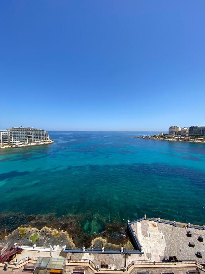 F2 - Lovely Two Bedrooms Flat Sea View, St Julians Saint Julian's Екстер'єр фото
